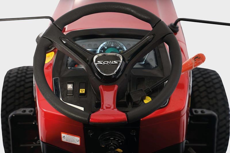 Solis Kompakttraktor 26 Tiger Rot-Metallic Sondermodell Grundmaschine ohne Bereifung