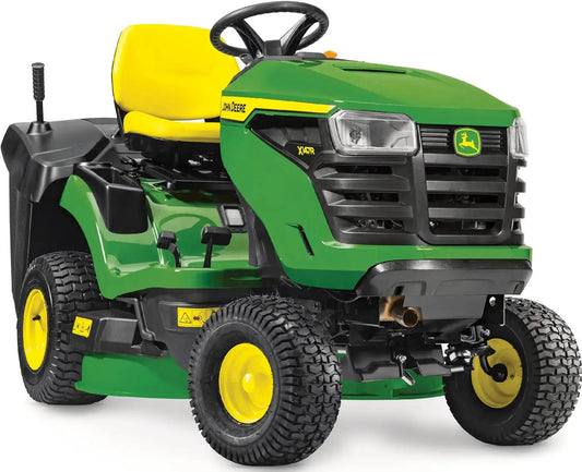 John Deere X147R Rasentraktor 92 cm Schnittbreite 20 PS V-Twin Motor Hydrostat 300 L Fangkorb Aufsitzmäher